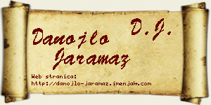 Danojlo Jaramaz vizit kartica